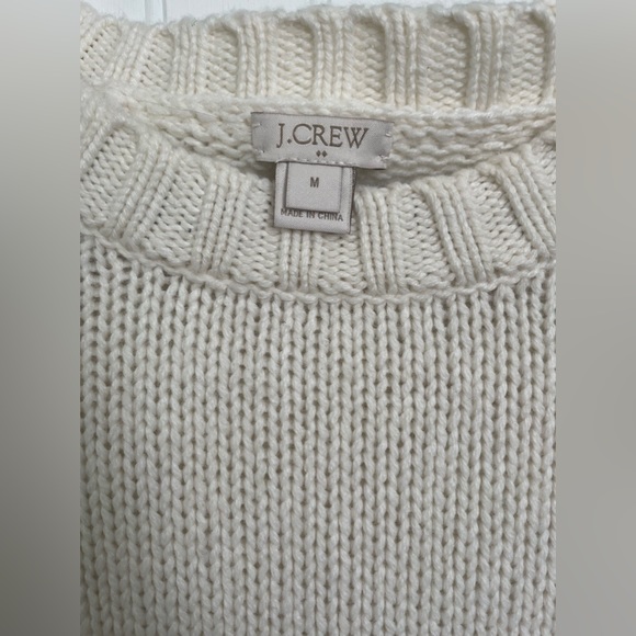 J.Crew Cream Sweater - Picture 3 of 3